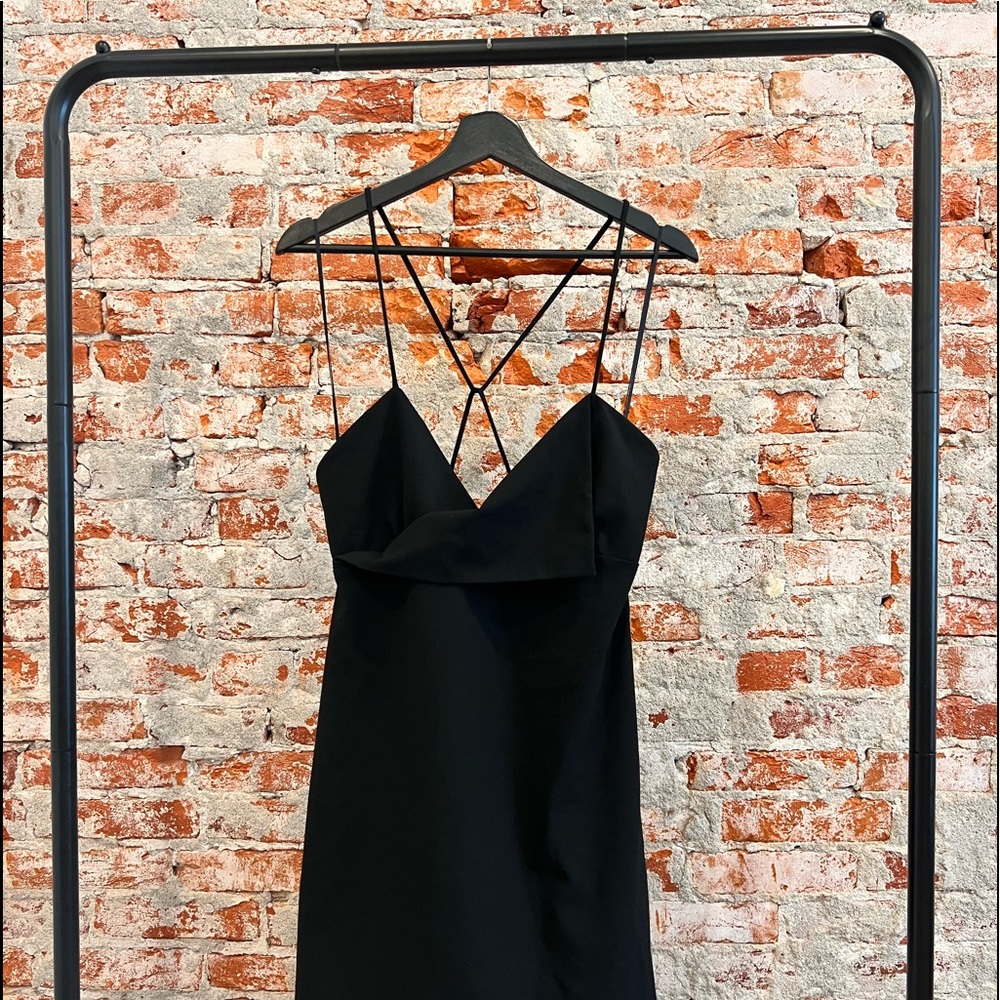 ZARA mini black dress.